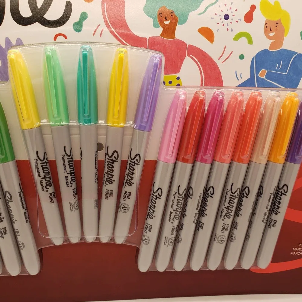 SHARPIE 21 count limited edition fine pens